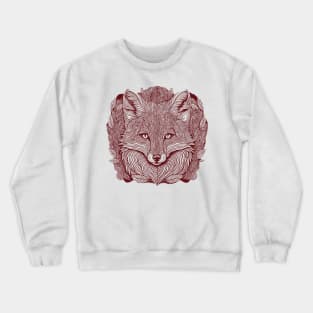 Feather Fox Crewneck Sweatshirt